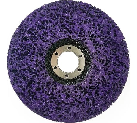 Круг зачистной коралловый 125x15x22 мм, purple БАЗ 00-00330779