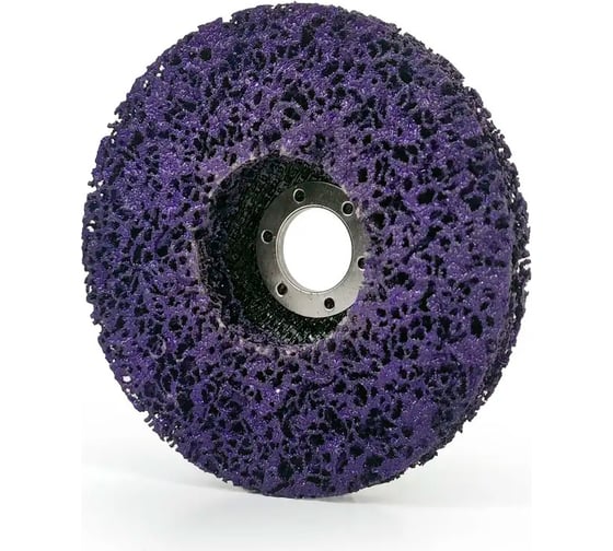 Круг зачистной коралловый 125x15x22 мм, purple БАЗ 00-00330779