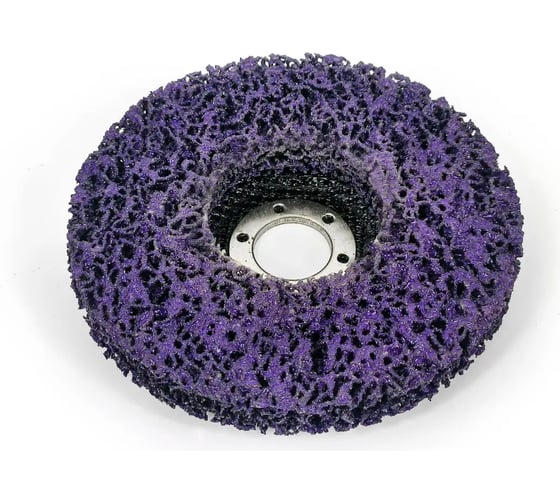 Круг зачистной коралловый 125x15x22 мм, purple БАЗ 00-00330779