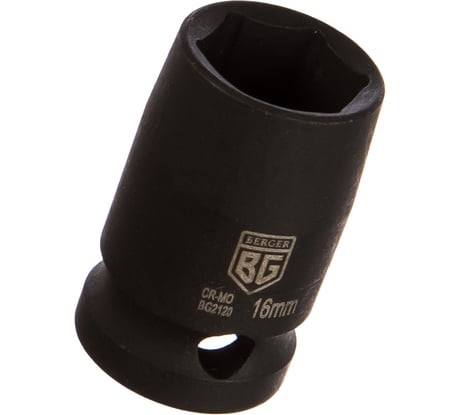 Головка торцевая ударная шестигранная (16 мм; 1/2) Berger BG BG2120