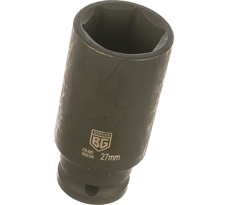 Головка торцевая удлиненная ударная шестигранная (27 мм; 1/2) Berger BG BG2145