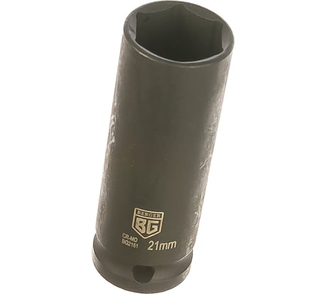 Головка торцевая удлиненная ударная тонкостенная шестигранная (21 мм; 1/2) Berger BG BG2151