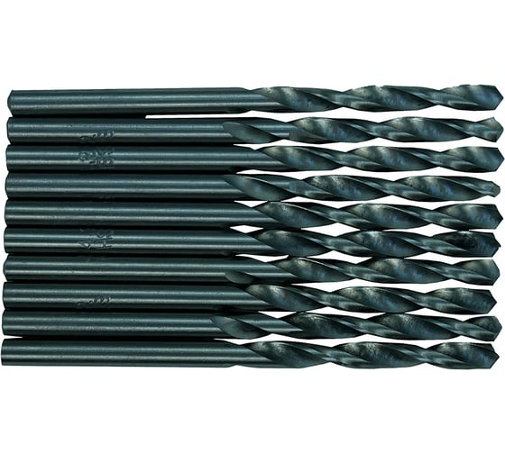 Сверло по металлу (10 шт; 4.2х43х75 мм) Sturm 1055-04-4S2-SS10 1