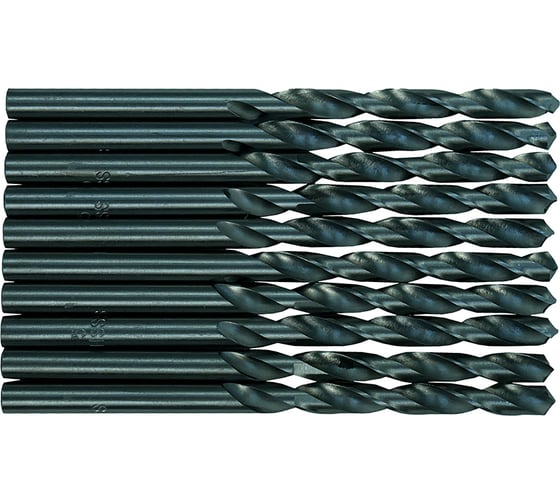 Сверло по металлу (10 шт; 5х52х86 мм) Sturm 1055-04-5S-SS10