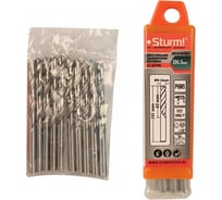 Сверло по металлу (10 шт; 6.5х63х101 мм) Sturm 1055-04-6S5-SS10