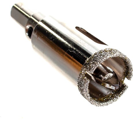 Коронка алмазная с центрирующим сверлом по керамограниту и керамике 20 мм HAGWERT 576220