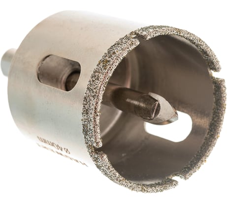 Коронка алмазная с центрирующим сверлом по керамограниту и керамике 40 мм HAGWERT 576240