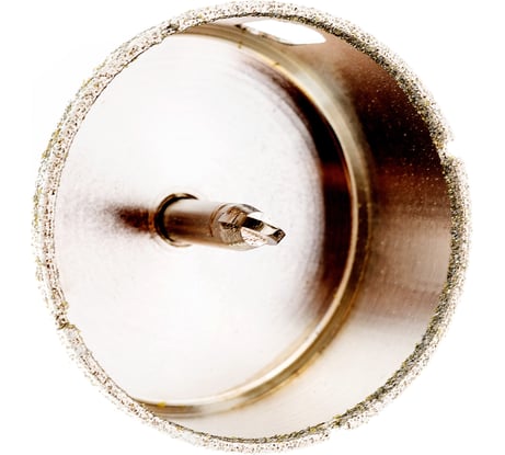 Коронка алмазная с центрирующим сверлом по керамограниту и керамике 55 мм HAGWERT 576255