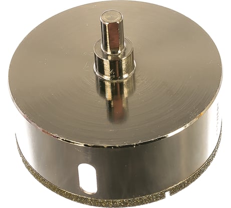 Коронка алмазная с центрирующим сверлом по керамограниту и керамике 100 мм HAGWERT 576200