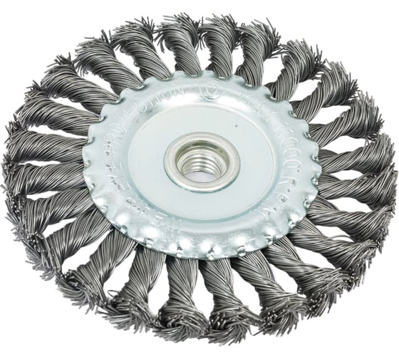 Щетка-крацовка дисковая, 125 мм, М14 РемоКолор 45-4-312