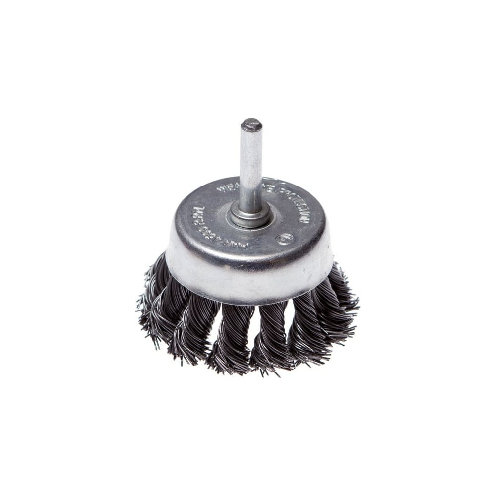 Щетка-крацовка со шпилькой для дрели, 65 мм РемоКолор 45-2-506 ...