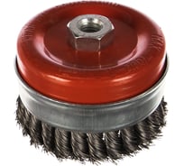 Щетка-крацовка усиленная, 100 мм, М14 РемоКолор 45-2-210