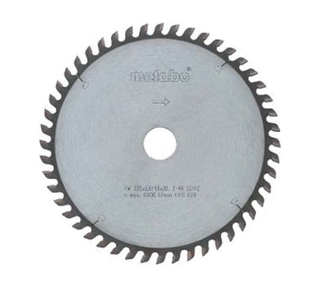 Диск пильный по древесине 210х30 мм Metabo 628040000