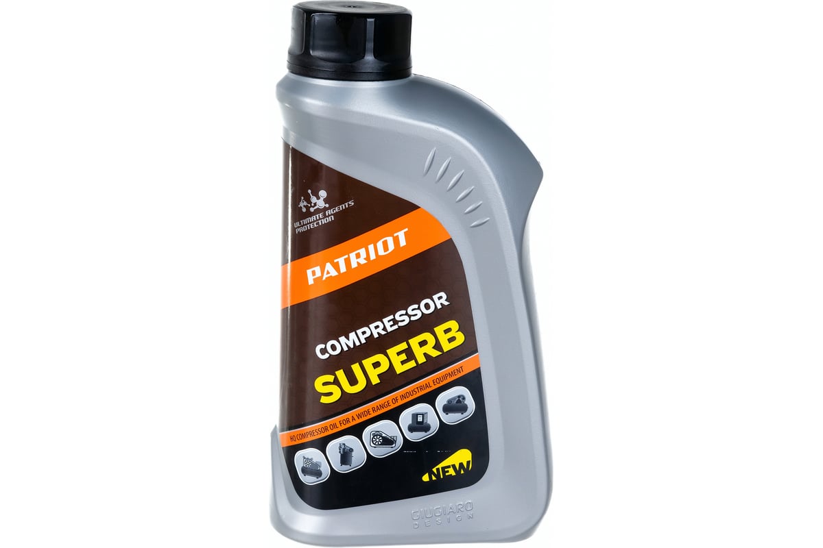 Масло компрессорное 1 л PATRIOT COMPRESSOR OIL GTD