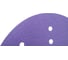 Диск шлифовальный на пленочной основе 328 Purple Zirconia 225 мм, 24 отверстия, Р80, 5шт SANDWOX 328.225.080.24.5 4