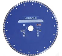 Диск алмазный отрезной по бетону Турбо (125х22.2 мм) для УШМ Hitachi HTC-752842