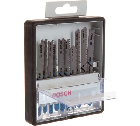 Пилки по металлу ROBUSTLINE, 10 шт. Bosch 2607010541