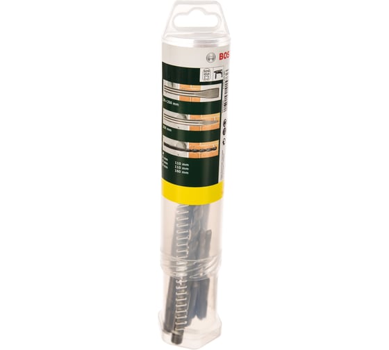 Набор 3 SDS-Plus бура и 2 SDS-Plus зубила Bosch 2607019455