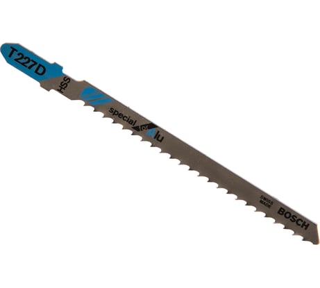 Пилки для лобзика по алюминию T227D (100 мм; 3 шт.) Bosch 2608631671