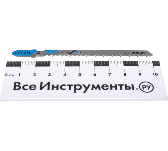 Пилки для лобзика по алюминию T227D (100 мм; 3 шт.) Bosch 2608631671