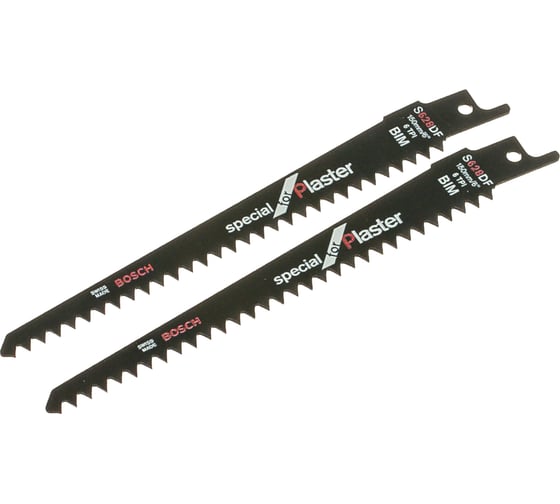 Полотно пильное по гипсокартону S628DF (150 мм; 2 шт.) Bosch 2608656274 1