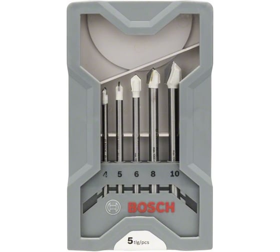 Набор X-Pro 5 свёрл Expertceramic 4-10 мм Bosch 2608587169