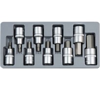 Набор 6-гранных головок-бит 4-17мм FORCE 4101
