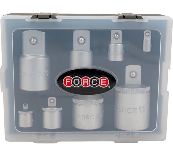 Набор адаптеров 8 предметов FORCE K4087