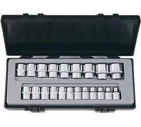 Набор головок 1/2" 12-гранные 21 шт. FORCE 4212-9