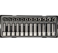 Набор коротких и длинных 6-гранных головок 1/2", 24 шт. FORCE T4248