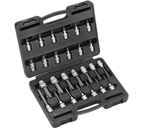 Набор головок-бит TORX 1/2", 26 шт. FORCE 4263 1