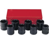 Набор ударных коротких 6-гранных головок 1", 8 шт. FORCE 8081