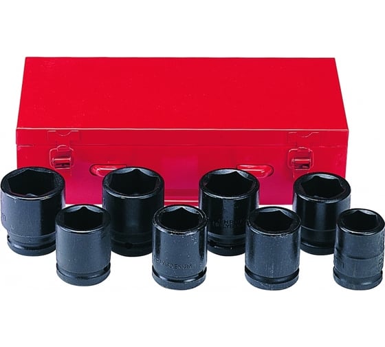 Набор ударных коротких головок 3/4", 8 шт. FORCE 6081 1