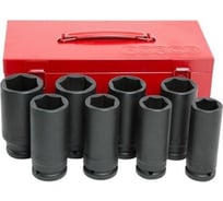 Набор ударных головок удлиннненых 3/4", 8 шт. FORCE 6081D