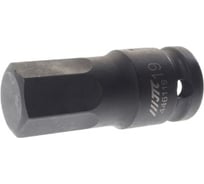 Головка ударная HEX 1/2" 19 мм, диаметр 25 мм, длина 60 мм JTC 446119
