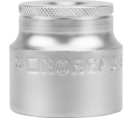 Головка торцевая 12-гранная 1/2", 36 мм, ип ND19-36, NORGAU 063703036