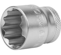 Головка торцевая 12-гранная, тип ND30-22 (3/8", 22 мм) NORGAU 063602022
