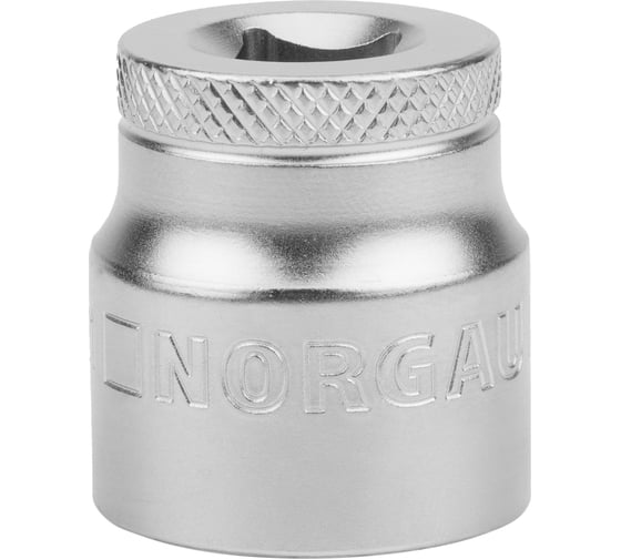 Головка торцевая 12-гранная, тип ND30-22 (3/8", 22 мм) NORGAU 063602022