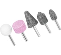 Набор шарошек абразивных 5 шт vertextools 0987-6-5