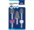 Набор шарошек абразивных 5 шт vertextools 0987-6-5 1