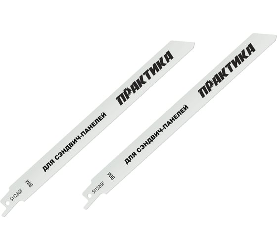 Пилка сабельная для сэндвич-панелей S1122GF (2 шт; 225 мм) ПРАКТИКА 911-260 1
