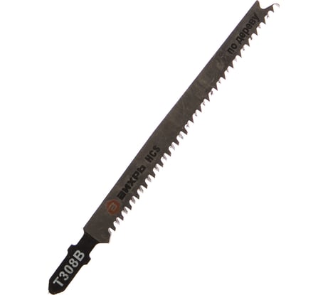 Пилки для лобзика Т308В по дереву, ламинату, чистый рез 116x90 мм, 2 шт. Вихрь 73/10/5/10