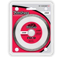 Диск алмазный Ceram 115x22.23x6х2.0 мм, влажный рез DIAFORCE 503115