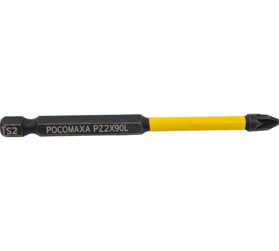 Магнитная ударная бита PZ2, 90 мм, 10 шт РОСОМАХА 312090