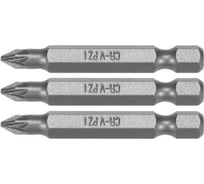 Бита PZ1, 1/4", 50 мм, 3 шт VOREL 65475