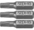 Бита TORX T25, 1/4", 25 мм, 3 шт VOREL 65495 1