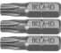 Бита TORX T30, 1/4", 25 мм, 3 шт VOREL 65497 1
