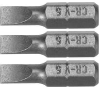 Бита 1/4", 25 мм, 5 мм, 3 шт VOREL 65481