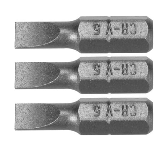 Бита 1/4", 25 мм, 5 мм, 3 шт VOREL 65481 1