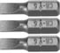 Бита 1/4", 25 мм, 5 мм, 3 шт VOREL 65481 1